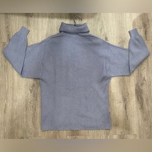 Free People Tunic Sweater light blue Gray Sweater XS